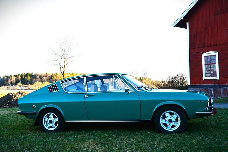Opalgrûn/beige interior Begagnad 1972 Audi Coupé Sportkupé | 370 000 kr - Bild 1/4