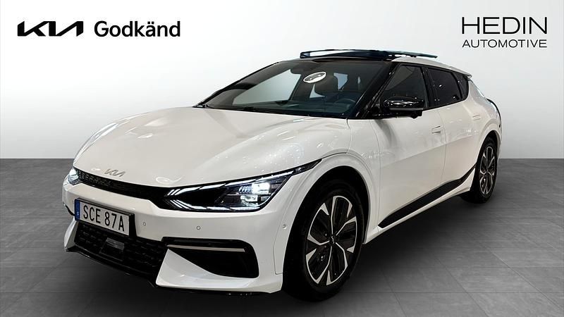 Vit (white) Begagnad 2022 Kia EV6 3 SUV | 409 900 kr - Bild 1/4