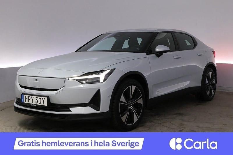 Begagnad Polestar 2 Standard Range Single Motor 200 kW (272 HK) 2023 Silver Halvkombi