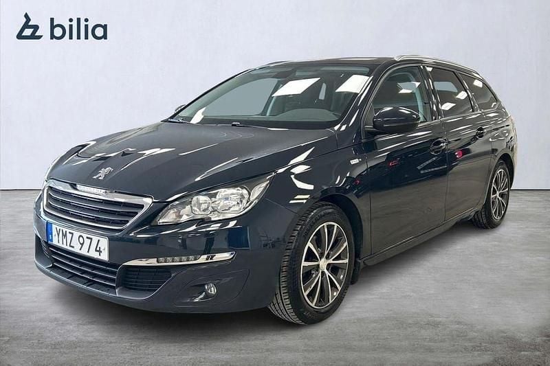 Grå Begagnad 2017 Peugeot 308 Kombi | 94 900 kr (Superpris) - Bild 1/3