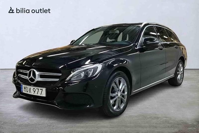 Svart Begagnad 2016 Mercedes C220 Kombi | 149 900 kr (Marknadspris) - Bild 1/1