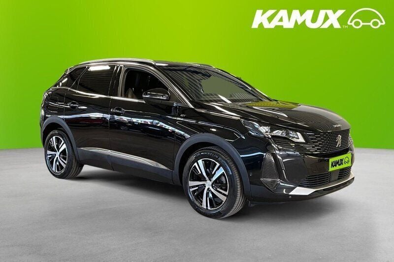 Svart Begagnad 2023 Peugeot 3008 GT-line SUV | 238 700 kr (Bra pris) - Bild 1/4
