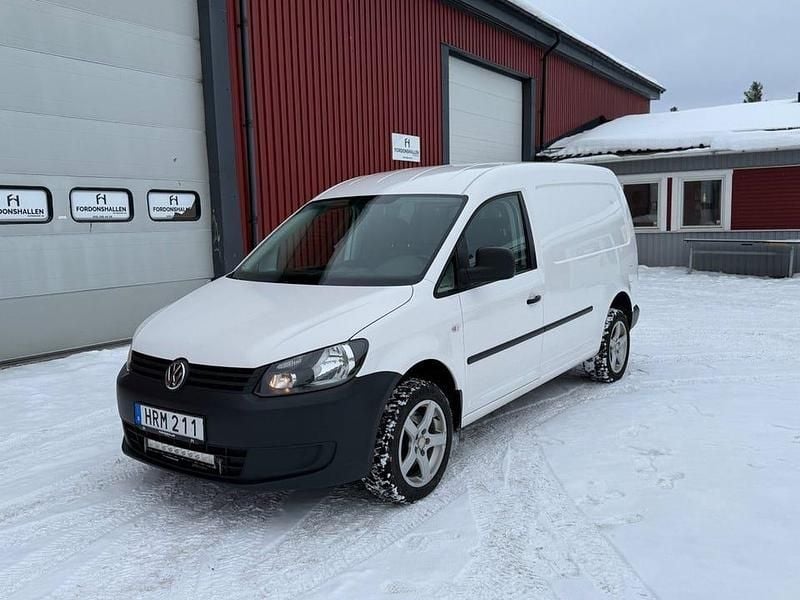 Begagnad VW Caddy Maxi 140 HK (102 kW) 2015 Vit Minibuss
