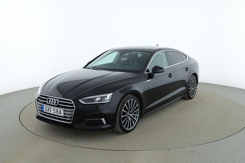 Begagnad Audi A5 Sportback Sport 245 HK (180 kW) 2019 Svart Halvkombi