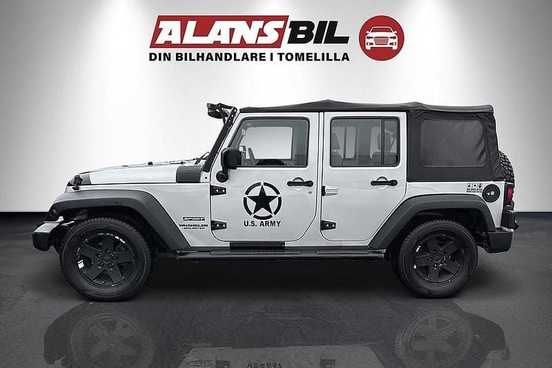 Begagnad Jeep Wrangler 205 HK (150 kW) 2010 Silver SUV