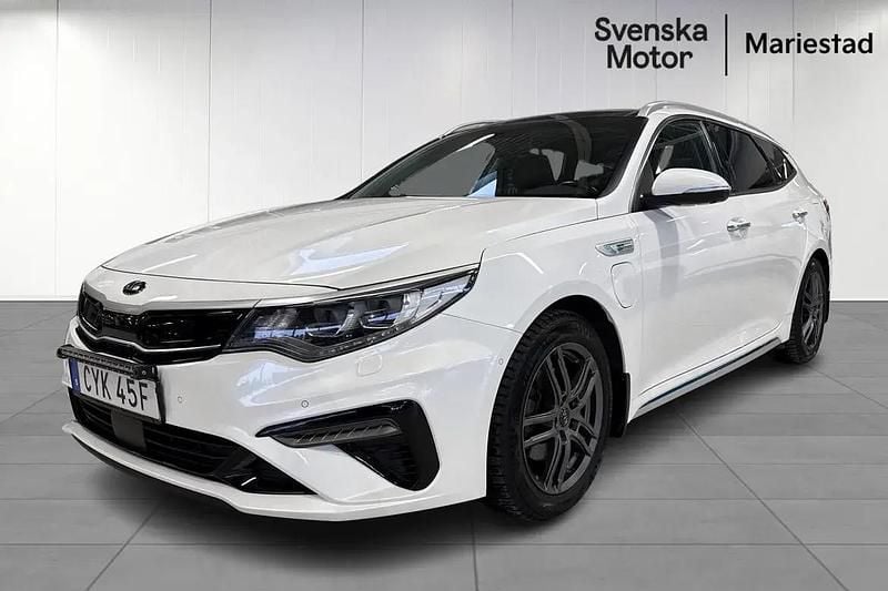 Begagnad Kia Optima Sport 207 HK (152 kW) 2020 Vit Kombi