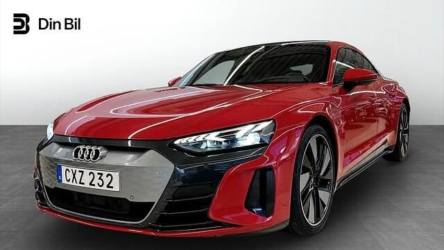 Begagnad Audi e-tron GT quattro Premium 350 kW (476 HK) 2022 Röd Sedan
