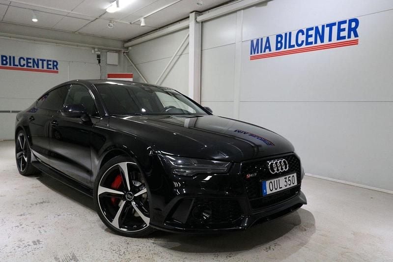 Svart Begagnad 2017 Audi RS7 Performance Halvkombi | 649 000 kr (Lite dyr) - Bild 1/4