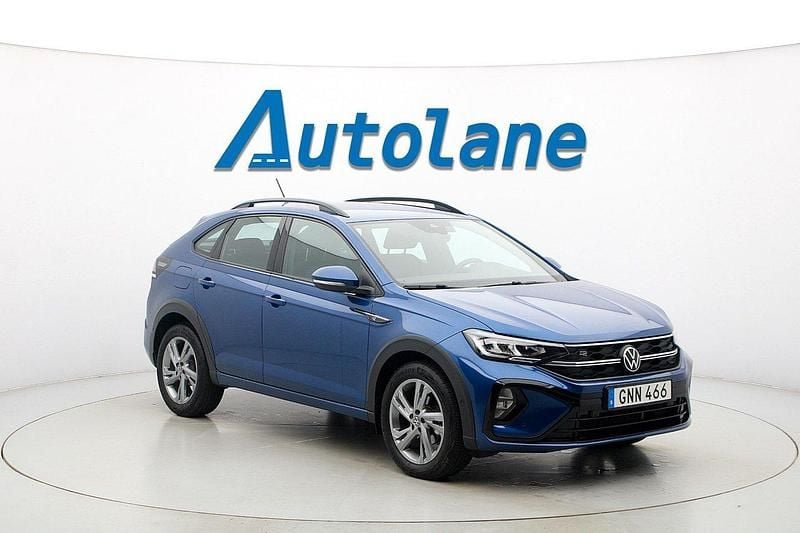 Blå Begagnad 2024 VW Taigo R-line SUV | 259 900 kr (Lite dyr) - Bild 1/3