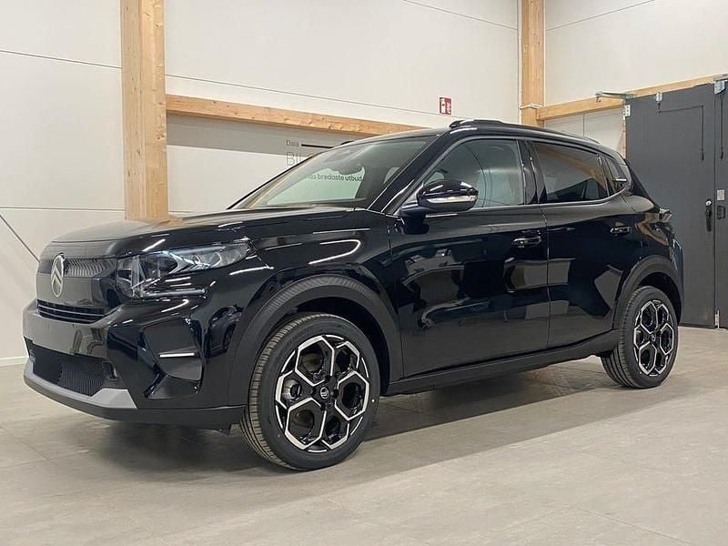 Svart Ny 2025 Citroën e-C3 Halvkombi | 299 500 kr (Marknadspris) - Bild 1/4