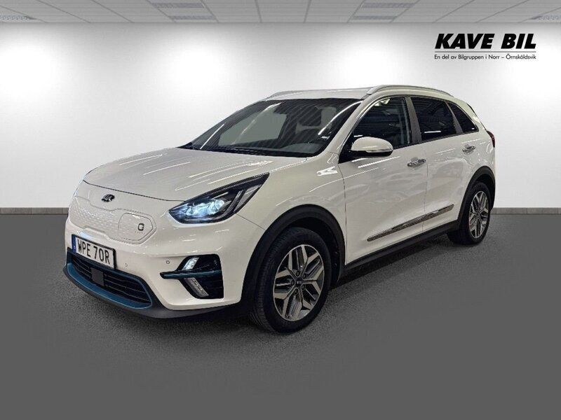 Vit Begagnad 2020 Kia e-Niro Advance SUV | 179 900 kr - Bild 1/3