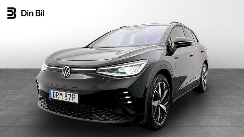Svart Begagnad 2023 VW ID.4 GTX SUV | 369 900 kr (Bra pris) - Bild 1/4