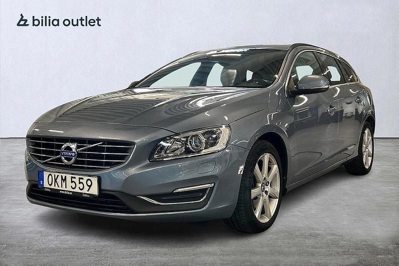 Ljusblå (blå) Begagnad 2016 Volvo V60 Business Edition Kombi | 214 900 kr (Lite dyr) - Bild 1/3