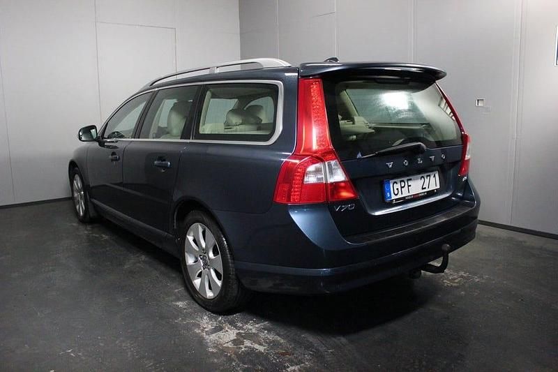 Begagnad Volvo V70 Summum 163 HK (119 kW) 2008 Blå Kombi