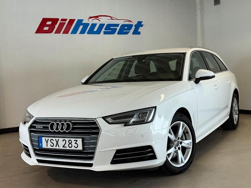 Vit Begagnad 2017 Audi A4 Proline Kombi | 175 000 kr (Marknadspris) - Bild 1/4