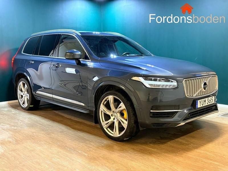Blå Begagnad 2018 Volvo XC90 Inscription SUV | 379 000 kr (Bra pris) - Bild 1/4