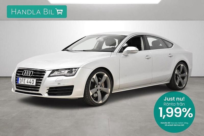 Silver Begagnad 2014 Audi A7 Design Halvkombi | 209 900 kr (Superpris) - Bild 1/3