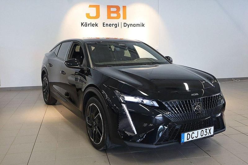Svart Begagnad 2023 Peugeot 408 GT GT SUV | 359 900 kr (Marknadspris) - Bild 1/4