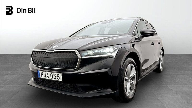 Svart Begagnad 2022 Skoda Enyaq iV SUV | 429 000 kr (Lite dyr) - Bild 1/4