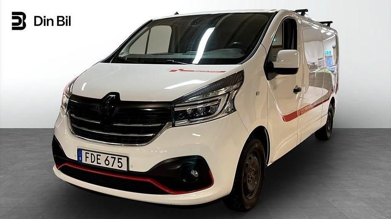 Vit Begagnad 2021 Renault Trafic Minibuss | 299 000 kr (Bra pris) - Bild 1/4