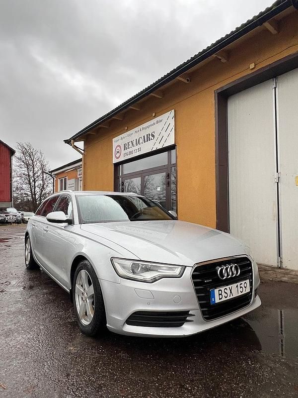 Silver Begagnad 2013 Audi A6 Comfort Kombi | 119 900 kr (Marknadspris) - Bild 1/4