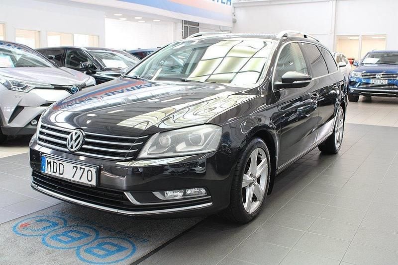 Mörkbrun Begagnad 2011 VW Passat GT Kombi | 54 900 kr (Superpris) - Bild 1/4