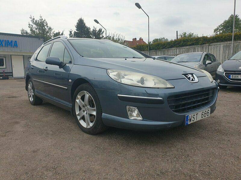 Mörkgrå Begagnad 2005 Peugeot 407 Kombi | 19 500 kr (Superpris) - Bild 1/4