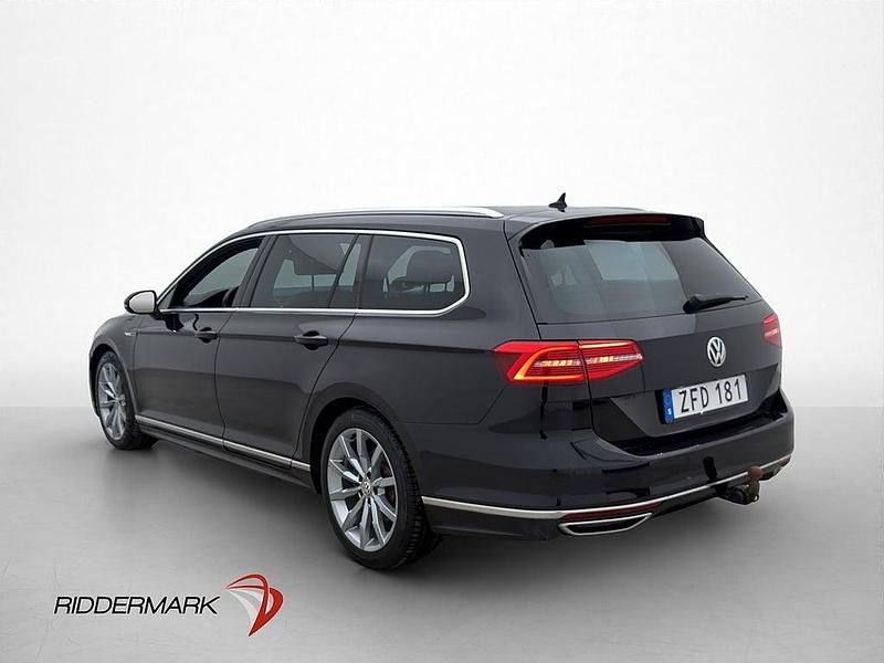Begagnad VW Passat R-line 190 HK (139 kW) 2018 Svart Kombi