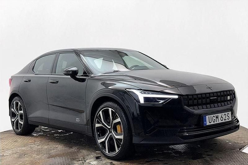 Begagnad Polestar 2 Performance 350 kW (476 HK) 2022 Svart Halvkombi