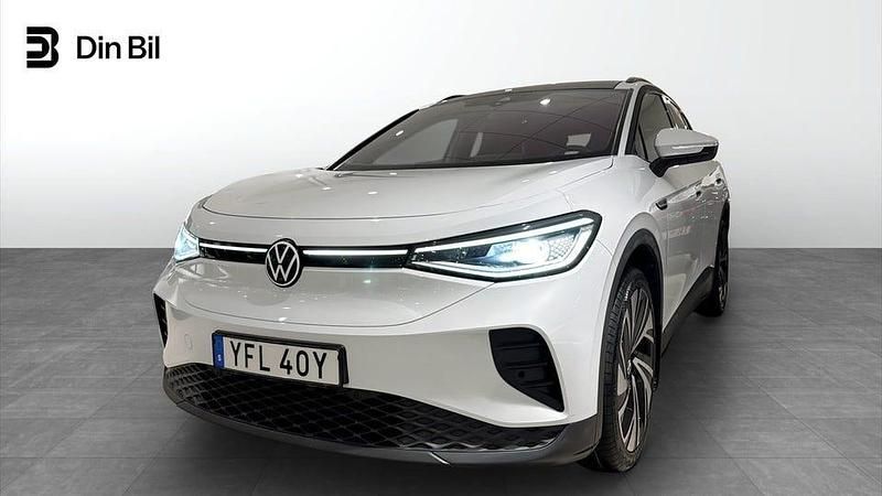 Vit Begagnad 2021 VW ID.4 Pro Performance SUV | 329 900 kr (Lite dyr) - Bild 1/4