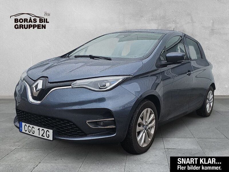 Grå Begagnad 2021 Renault Zoe Zen Halvkombi | 134 000 kr (Bra pris) - Bild 1/2