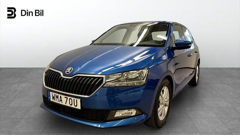 Blå Begagnad 2019 Skoda Fabia Style Halvkombi | 134 900 kr (Marknadspris) - Bild 1/4