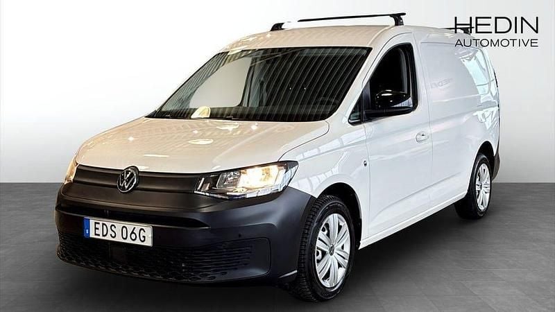 Begagnad VW Caddy 102 HK (75 kW) 2021 Vit Minibuss