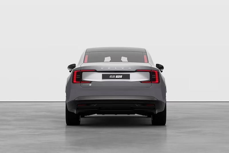 Ny Volvo ES90 Performance 500 kW (680 HK) 2026 Silver Sedan