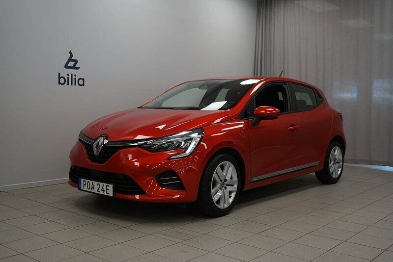Röd Begagnad 2022 Renault Clio V Zen Halvkombi | 134 900 kr (Marknadspris) - Bild 1/4