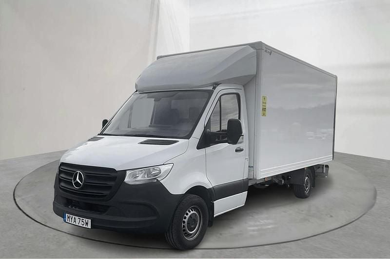 Vit Begagnad 2023 Mercedes Sprinter Van | 498 000 kr (Bra pris) - Bild 1/4