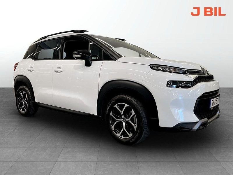Vit Begagnad 2024 Citroën C3 Aircross Shine SUV | 209 900 kr (Bra pris) - Bild 1/4