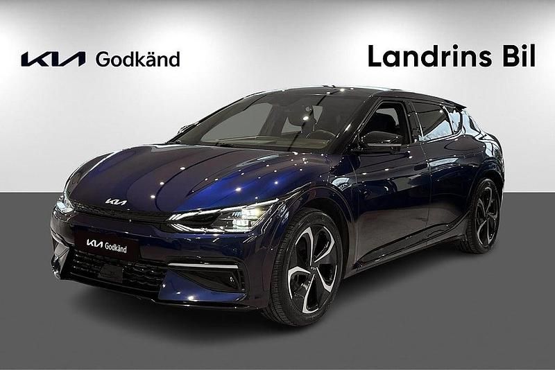 Blå Begagnad 2022 Kia EV6 GT-Line SUV | 439 300 kr (Lite dyr) - Bild 1/4