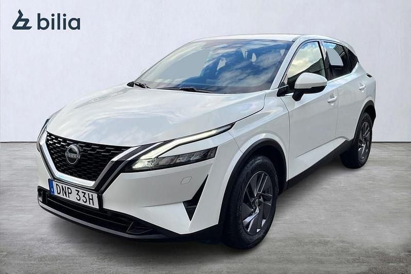 Vit Begagnad 2022 Nissan Qashqai Acenta SUV | 234 900 kr (Marknadspris) - Bild 1/3
