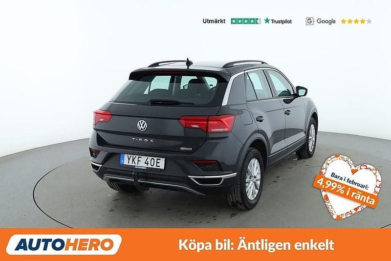 Begagnad VW T-Roc 192 HK (141 kW) 2019 Mörkgrå (grå) SUV