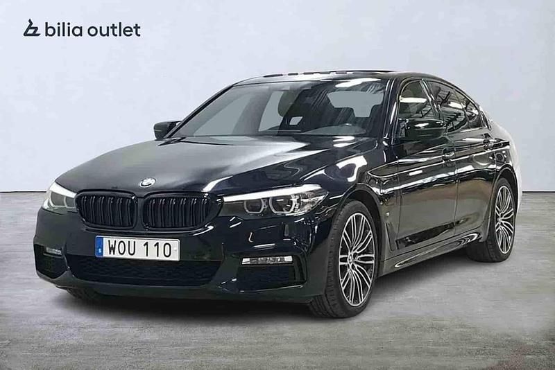 Begagnad BMW 530e iPerformance 2017 Svart Sedan