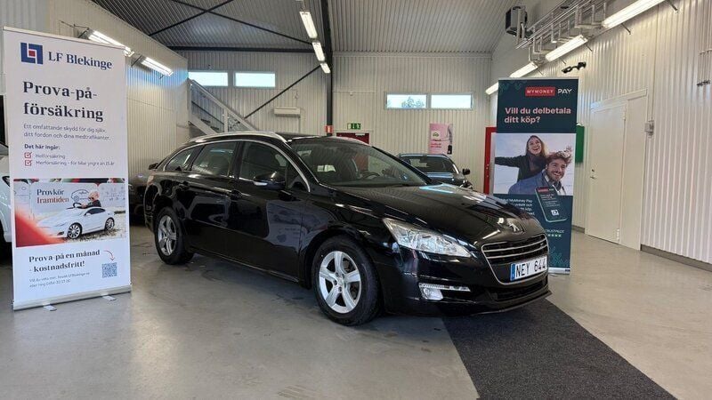 Svart Begagnad 2012 Peugeot 508 Kombi | 59 900 kr (Marknadspris) - Bild 1/4