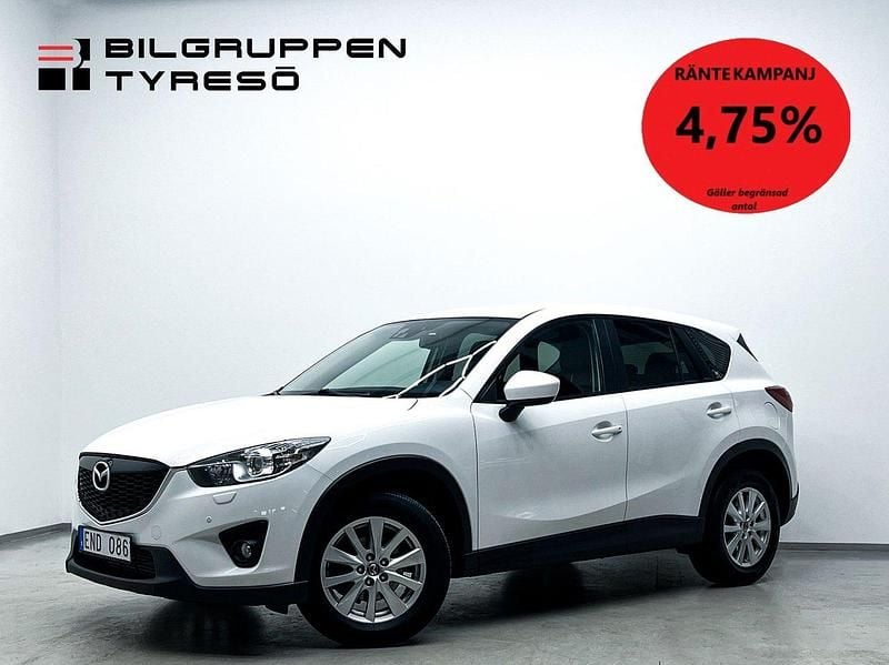 Vit Begagnad 2013 Mazda CX-5 SUV | 119 900 kr (Marknadspris) - Bild 1/4