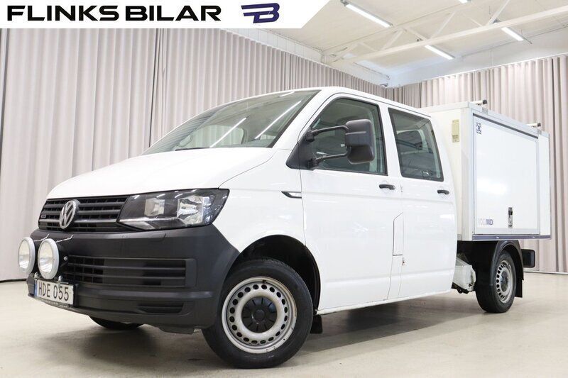 Vit Begagnad 2018 VW T6 Van | 249 900 kr (Lite dyr) - Bild 1/4