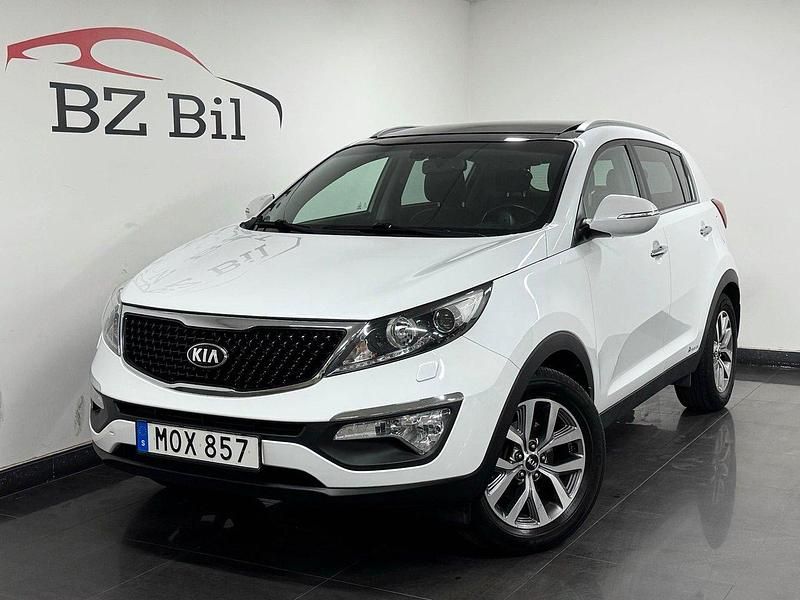 Vit Begagnad 2014 Kia Sportage SUV | 129 900 kr (Lite dyr) - Bild 1/4