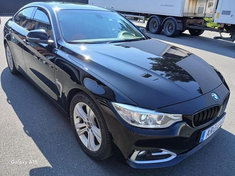 Begagnad BMW 420 Gran Coupé 184 HK (135 kW) 2015 Svart Sportkupé