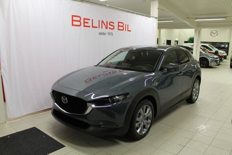 Grå Ny 2024 Mazda CX-30 SUV | 349 900 kr (Marknadspris) - Bild 1/4