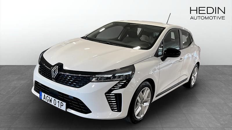 Glaciär vit Begagnad 2024 Renault Clio V Evolution Halvkombi | 169 900 kr (Marknadspris) - Bild 1/4
