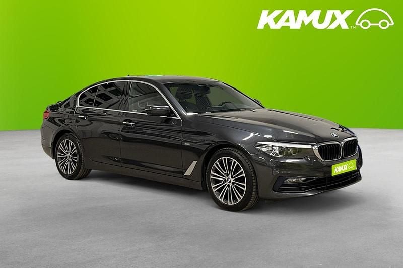 Begagnad BMW 520 Sport Line 190 HK (139 kW) 2017 Silver/grå Sedan