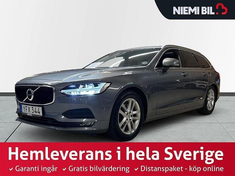 Grå Begagnad 2016 Volvo V90 Momentum Kombi | 239 600 kr (Marknadspris) - Bild 1/3